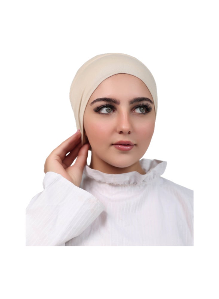 Comfortable Syrian Hijab Bandana with Open Ends - Premium Stretchable Fabric in Multi-color Options. - Image 1